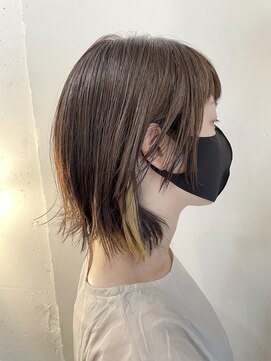 カゼ ダイカンヤマ Kaze DAIKANYAMA お客様_大人のイヤリングブリーチ