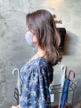 ユーアールキャッスル(UR CASTLE) ミディアムレイヤースタイル