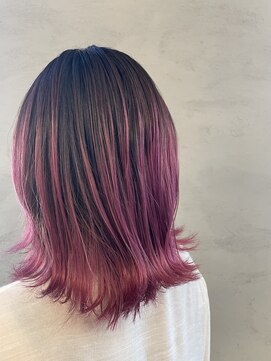 ルプスヘア(L.p.s hair) 切りっぱなし・ミディアムボブ