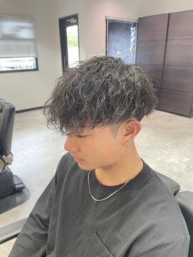 ボルド(MEN'S HAIR SALON BORDO) ツイスパ×前下がりマッシュ