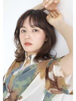 エヌ トーキョー(enu TOKYO) 大人色っぽいこなれミディ 外ハネボブ