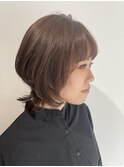 ショートミニウルフで可愛さアップ!