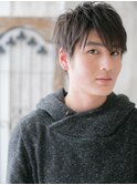 イケメンアッシュオリーブ束感涼しげこなれヘアR上尾