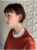 ショート×カラー×ハイライト×インナーカラー×髪質改善×小顔