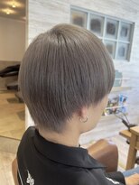 ラボヌールヘアー 宇都宮店(La Bonheur hair)&nbsp;メンズカット×ミルクティー【宇都宮駅/インナーカラー】