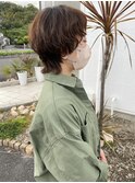 ショートウルフ×パーマ【大分】