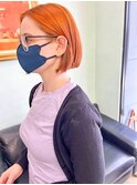 [お客様スタイル]シンプルワレングスボブ