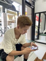 ウェルネス(Wellness)&nbsp;スパイキーショート、ダブルカラー