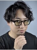 ビジネス×ツイストスパイラルパーマ