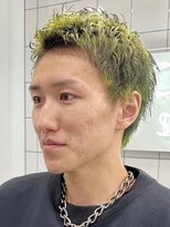 ウィコ 新宿(WICO)&nbsp;spiky short × green design [新宿駅/マッシュパーマ/ウルフ]