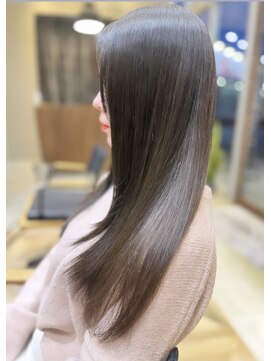 グランデュール サンストリート浜北店(GRANDEUR) グレージュカラー　ブリーチ無し