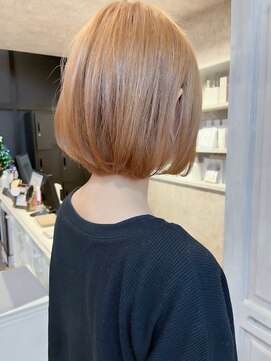 キャアリー(Caary) 福山人気まろみベージュ内巻きボブ春柔らか小顔20代30代40代美髪