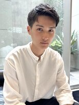 サンバレー(SUNVALLEY)&nbsp;爽やかメンズアップバングアッシュブラウン