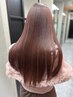 【髪質改善】カット＋カラーエステ＋リンゴ幹細胞トリートメント¥15400　
