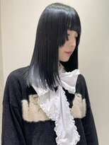 マイル 渋谷(mile)&nbsp;髪質改善ストレート/ブルーブラック