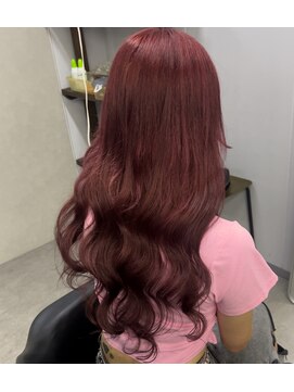 エフカード(F-card) 羽エクステ100本ワインレッド