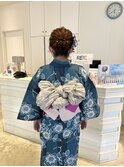 【西宮北口ヘアアレンジ】シニヨン