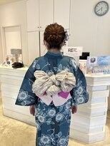 ラシェンテ リセ 西宮北口(La Sente Lycee) 【西宮北口ヘアアレンジ】シニヨン
