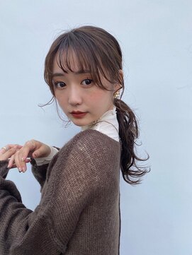 レオニード 表参道(LEONID) 紐アレンジポニーテール☆