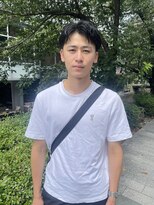 ビビディ バビディ ブー 河原町三条店(Bibbidi.bobbidi.boo)&nbsp;メンズ黒髪スパイキーラフショート