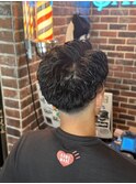 スキンフェードナチュラルパーマ