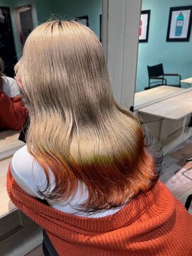 ラべリー 池袋(LOVELEY) デザインカラー　フォックスカラー【池袋】