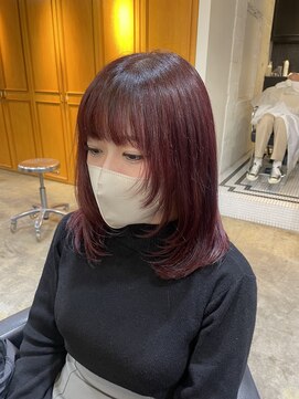 グリーン 渋谷(green) 【RIN】ミディアムレイヤーカット