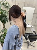 【LINOET 名古屋】佐藤まいら　インナーカラー