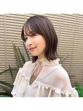 エル 北千住(elu) バブみレイヤー_メルティカラーフェミニンロング似合わせカット