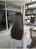 美髪_髪質改善カラー_オリーブベージュ