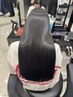 ☆髪質改善No.1☆艶髪カット＋髪質改善ストレート＋*髪質改善*美髪再生TR