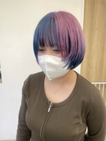 ヴィンスジオ 岐阜駅南(vince gio) コットンピンク/ブルーカラー/デザインカラー/アンブレラカラー