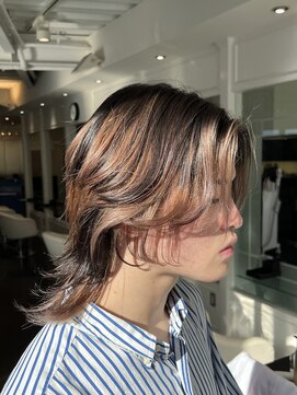 エイト ヘアサロン 渋谷本店(EIGHT) ミディアムメンズウルフ