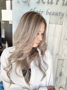 ヘアビューティースタジオ ラルガ(Hair beauty studio Raruga) デザインカラー