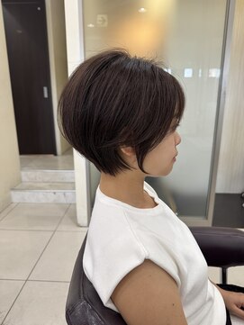 ハピネス 西大寺店(Happiness) 【30代・40代奈良】まとまり艶ショートボブ/髪質改善／うるは