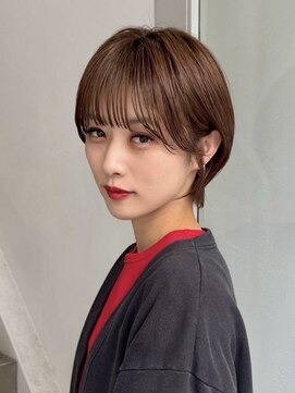 クロト(Clotho) ショートカット/髪質改善縮毛矯正白髪ぼかしレイヤーカラーボブ