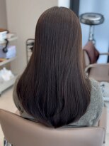 ソヨン 栄2号店(SOYON)&nbsp;大人ロング/レイヤーカット/透明感カラー/アッシュ/オリーブ