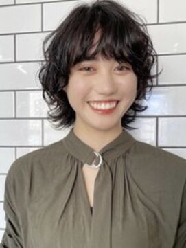 グリコ(grico) ミディアムウルフパーマ