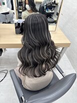 ユアーズヘア 東新宿店(youres hair)&nbsp;【ULTOWA×コントラストハイライト】しっとり艶やかに
