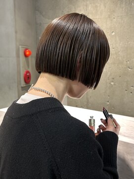 ロビー 青山(ROBBY) ぱつっとボブ/おしゃれボブ/ミニボブ/ボブ/10代20代30代/表参道