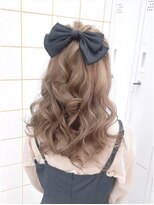 ディスイズ(thisis) 【thisis】ふわふわハーフアップ/韓国風/レイヤーカット