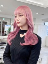 エルサ ザ リープ(ELSA the leap) 【ブリーチカラー/ダブルカラー】ペールピンク/ホワイトピンク