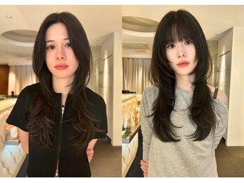 ヤヨイブレインズ グランデ(YAYOI BRAINS GRANDE)の写真/流行のロングスタイルを多彩なレイヤー技術でアカ抜けさせる★透明感カラーもキーポイント♪ /桂