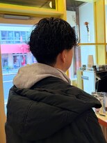 ヒントステーション フォーメンズ(HINTSTATION for Men's)&nbsp;〈浅草 半個室〉波巻きパーマ