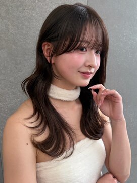 ロンドワン 三宮元町(Lond one) 韓国レイヤーカット/フェイスレイヤー/前髪/韓国風バング