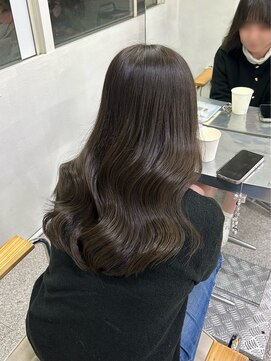 ヘアー アレス(hair ales) オリーブベージュ