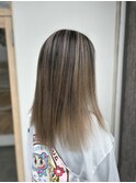 ミルクバレイヤージュ　