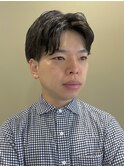 大人ナチュラルセンターパート