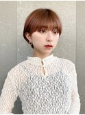 ハンサムショート/丸みショートボブ/20代30代40代50代/顔周り
