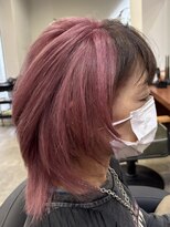 メロウ(Mellow) 色落ちまで可愛い!根元リタッチ×ペールピンク